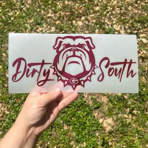 Georgia Bulldog Dirty South Decals!