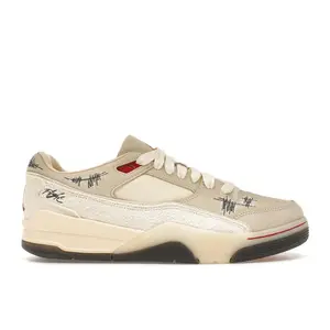 Jordan Women's Flight Court Who Decides War Coconut Milk, from StockX