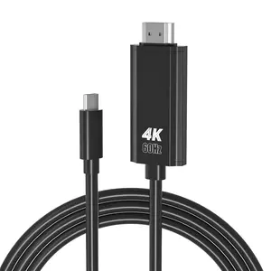 HDMI Adapter USB Type-C Cable MHL 4K Video Conversion Cable Compatible with Samsung Galaxy S24/S23/S22/S21/S20/S10 Note 20 LG V35 Android Phones iMac MacBook For Mirroring Transmission to Projectors/Monitors/Televisions