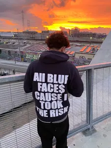 ALL BLUE FACE$ Hoodie Sweater
