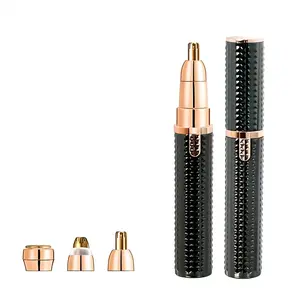 Electric Eyebrow Trimmer 3-in-1 | Painless Facial Hair Remover for Women | Lip, Face & Body Hair Removal | Portable Epilator | Precision Grooming Tool