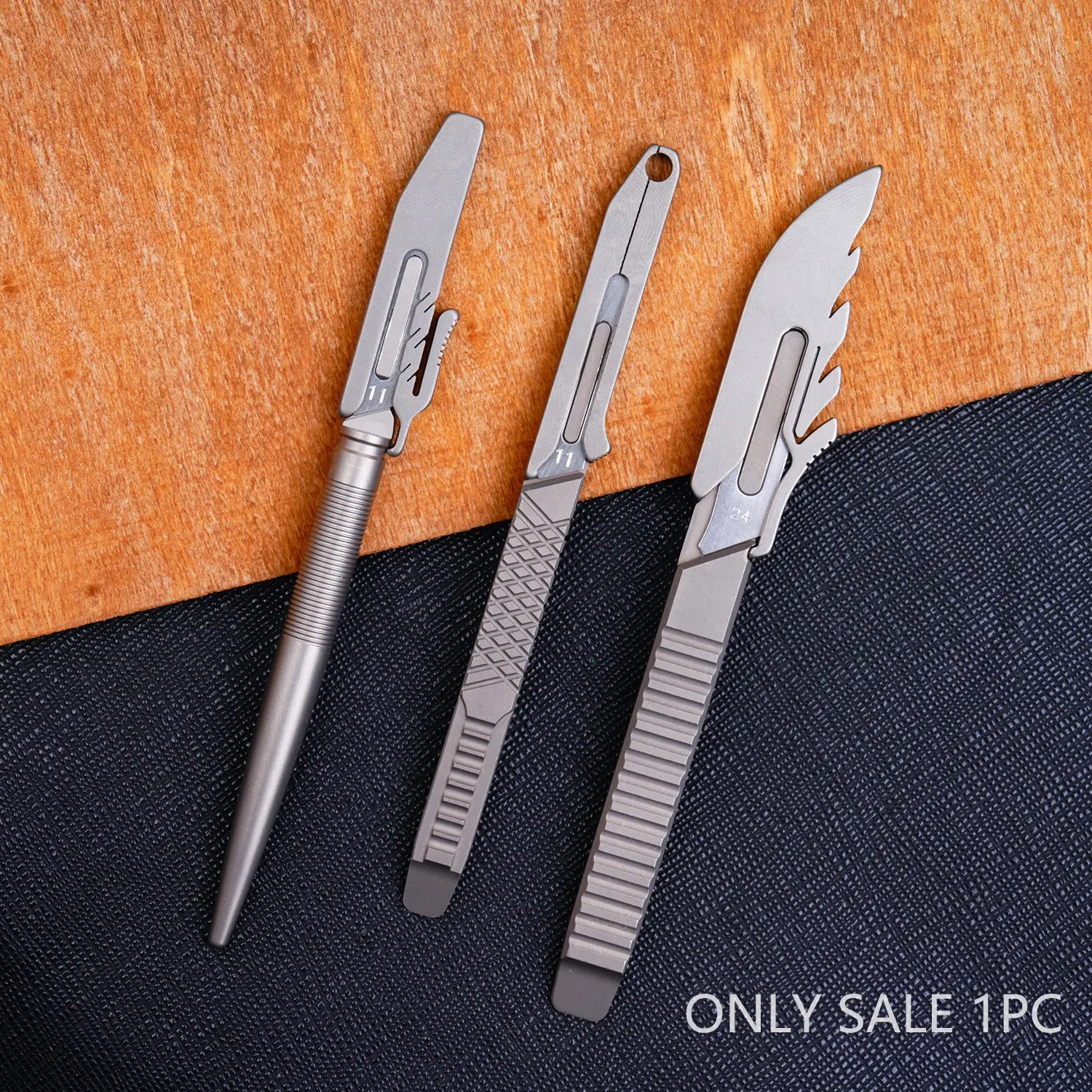 Carving Knife 1 Set, Titanium Alloy Handmade Portable DIY Tools, High-Quality Carving Knives for Crafting & Woodworking, Essential Tool Kit