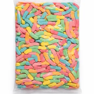Jovy Neon Gummy Worms (5lbs)