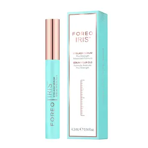 FOREO IRIS Eyelash Serum - Volume, Protection, Strength - Longer Lashes and Eyebrows - Concentrated Lash Serum for Eyebrow and Eyelash Growth- Phytokeratin, Arginine & HA - Fragrance Free - 0.15 fl.oz