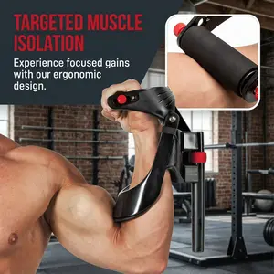 Wrist & Forearm Strengthener for Training| Grip Strength Trainer, Adjustable Muscle Builder for Wrist, Forearm & Arm Workouts, Home Gym Equipment #SummerVibes