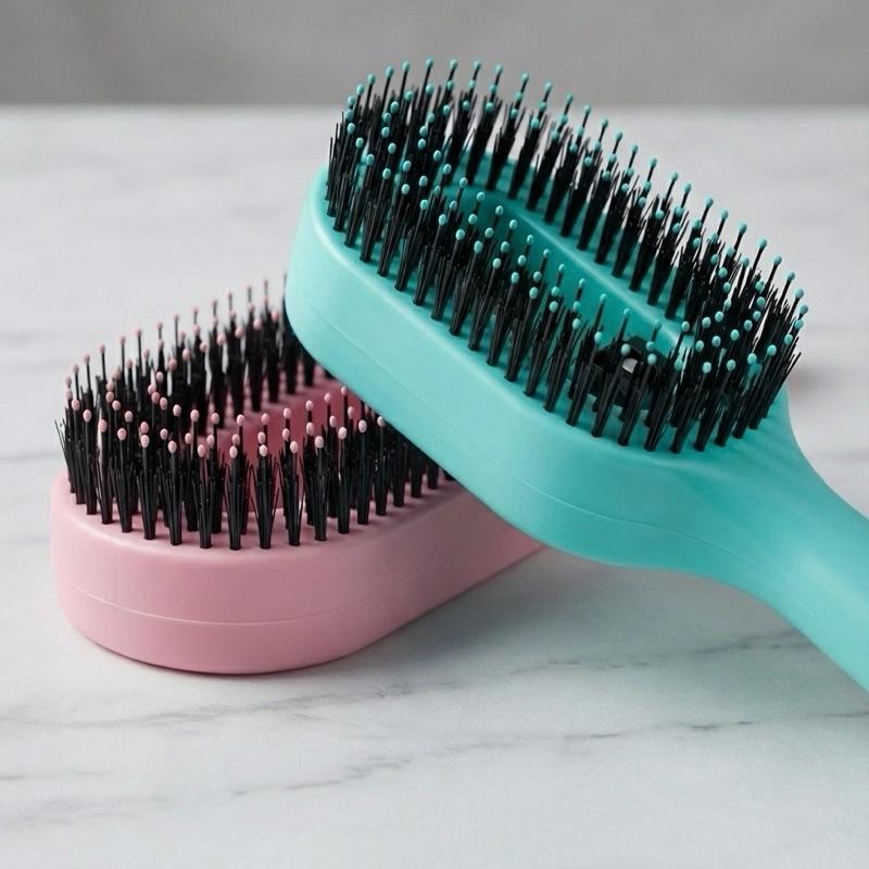 Holics Beauty AquaBrush Misting Hair Brush for Smooth and Shiny Hair Care