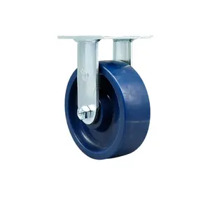 Service Caster MCM-SCC-SS30R620-SPUR Replacement Caster for McMaster Carr Caster 22595T89 - Stainless Steel Swivel Top Plate Heavy Duty Caster with 6 in. Solid Polyurethane Wheel