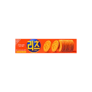 RITZ Korea Salty Cheese Crackers 80g - Crispy & Savory Snack for Korean Food Lovers