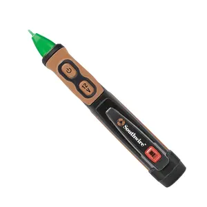 40150N Advanced AC Non Contact Voltage Tester Pen; Dual Range 12-1000VAC/100-1000VAC; Non Contact Voltage Detector with LED Flashlight; 6' drop test rated; and IP67 waterproof; NCVT