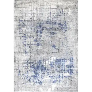 Georgie Abstract Grid Area Rug