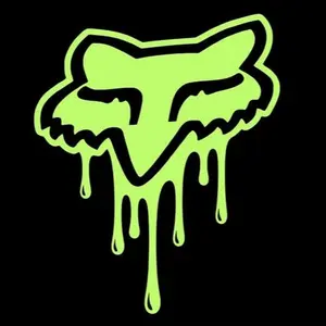 Fox Racing Monster Energy Sticker - Motocross Dirt Bike Decal for Helmets and Cars