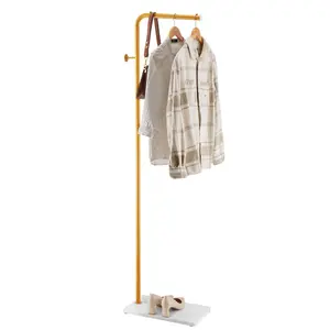 VEVOR Coat Rack Freestanding, Wooden Coats Rack Stand with Weighted Base 11 Hooks, Free Standing Hall Coat Tree for Entryway, Bedroom, Living Room, Modern Clothes Hanger Stand for Coats, Hats, BagVEVOR Super Brand Day