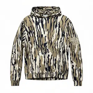 Camo Hoodie for Outdoors Lovers - Versatile Stylish Comfortable Wear Ideal Gift for Camo Enthusiasts