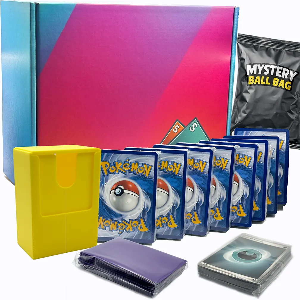 Shuffle Shark | 400+ Card Pokemon Bundle | 8 Ultra Rare Cards | 80 Holographic Cards