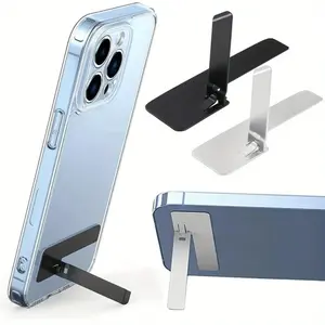 Ultra Thin Mini Foldable Phone Kickstand, Universal Desktop Phone Holder Stand, Portable Desk Bracket for iPhone/samsung/android
