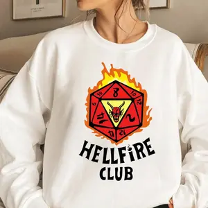 ST HellFire shirt, Movie Stranger Shirt Things T Shirt , Gift For men , xmas gift