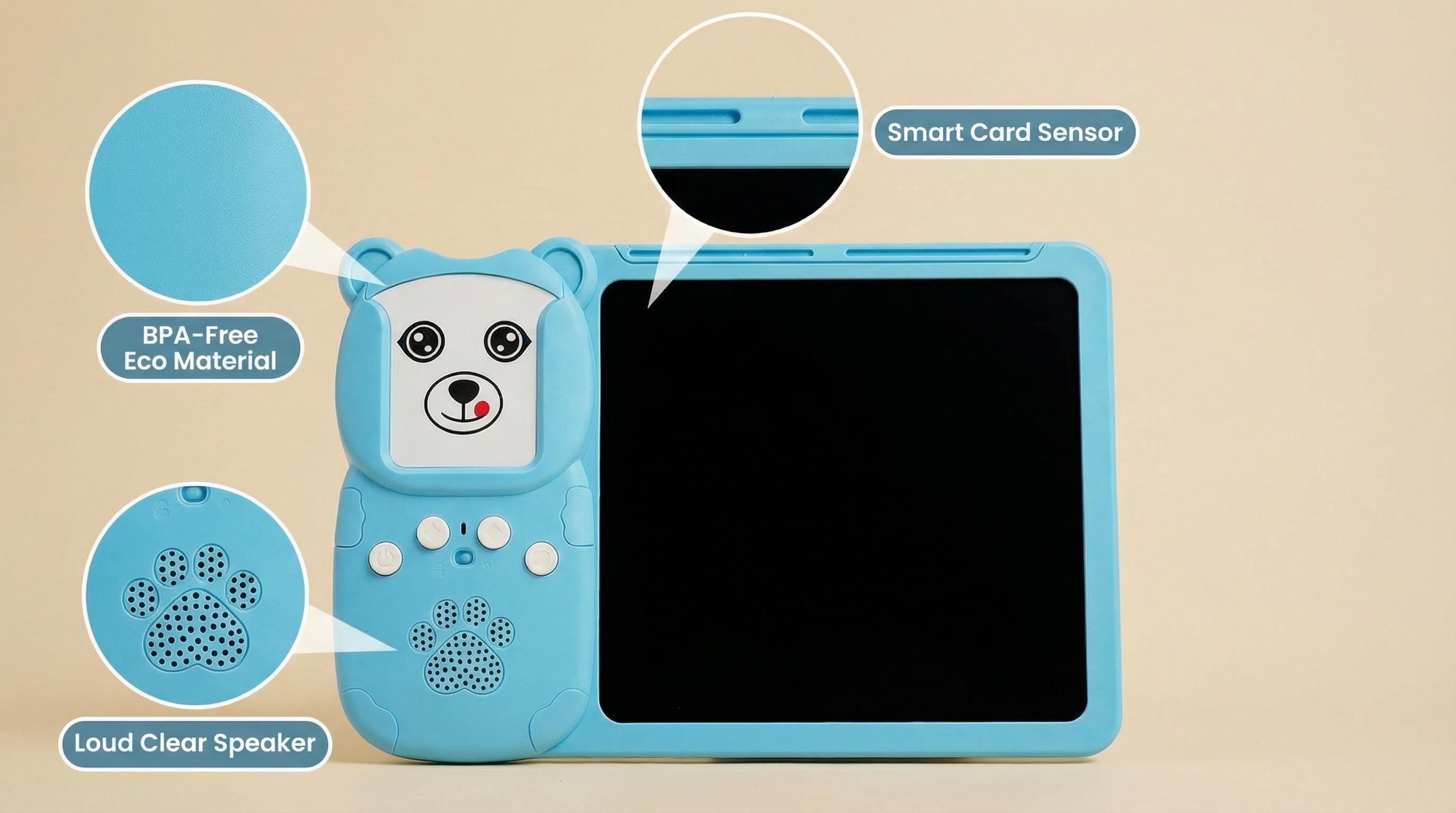 Interactive Talking Flash Cards - 510 Common Words for Kids, Montessori Learning Toy, Speech Therapy Aids, Vocabulary Game Featuring Animal Names Interactive Talking Flash Cards - 510 Common Words for Kids, Montessori Learning Toy, Speech Therapy Aids, Vocabulary Game Featuring Animal Names