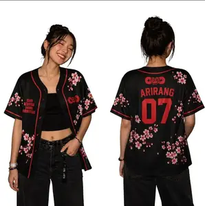 Kpop Group Bangtan Style Jersey, Custom Bangtan Boys Members Baseball Jersey For Army, Bangtan World Tour 2026 Merch Top, Bangtan Comeback 2026 Sports Vest