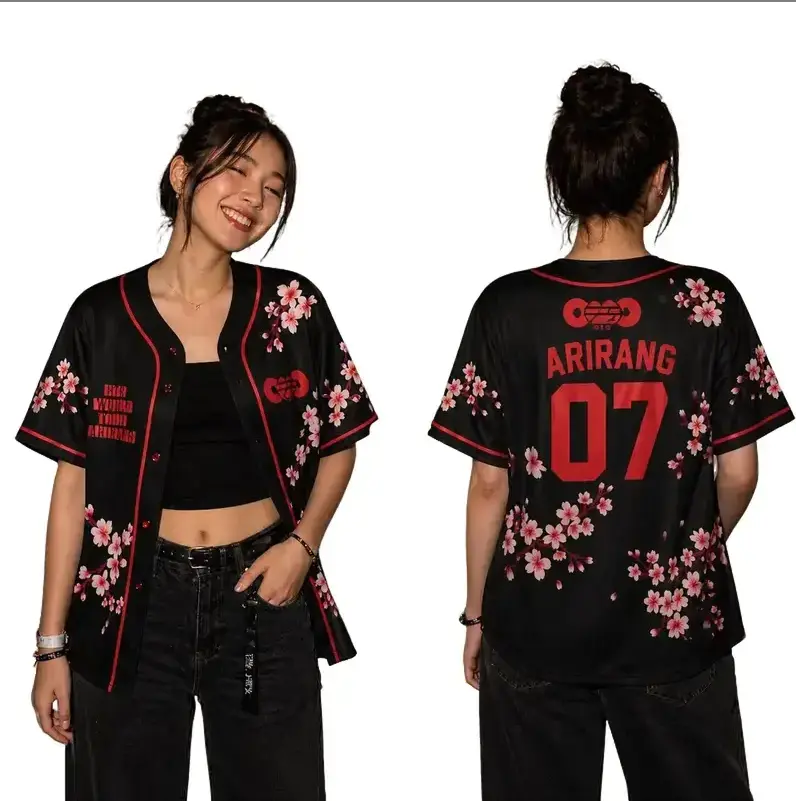 Kpop Group Bangtan Style Jersey, Custom Bangtan Boys Members Baseball Jersey For Army, Bangtan World Tour 2026 Merch Top, Bangtan Comeback 2026 Sports Vest