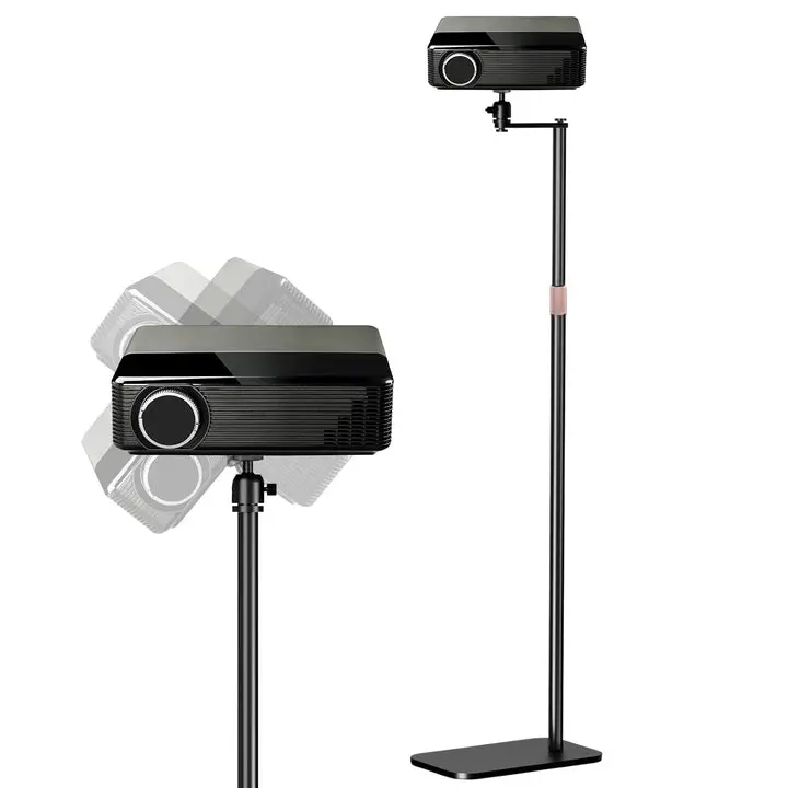 5 Core Projector Stand Floor Adjustable 53" Universal Projectors Support for Home Office & Studio