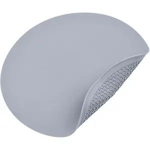 Microwave Mat Heat Resistant Multifunctional Mat, Splatter Guard, Trivet, Hot Pad, Pot Holder Round 12 Inch, 1 count