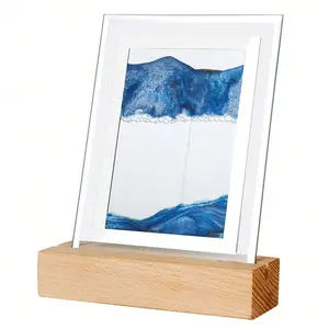 Wooden Table Number Holder Stand, Seat Card Rack, Acrylic Sign Display, Ideal for Ceremonies, Birthday Parties, Home Decor