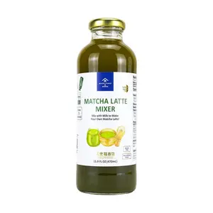 Kuze Fuku & Sons Matcha Latte Concentrate 470ml - Authentic Japanese Green Tea Syrup for Delicious Drinks