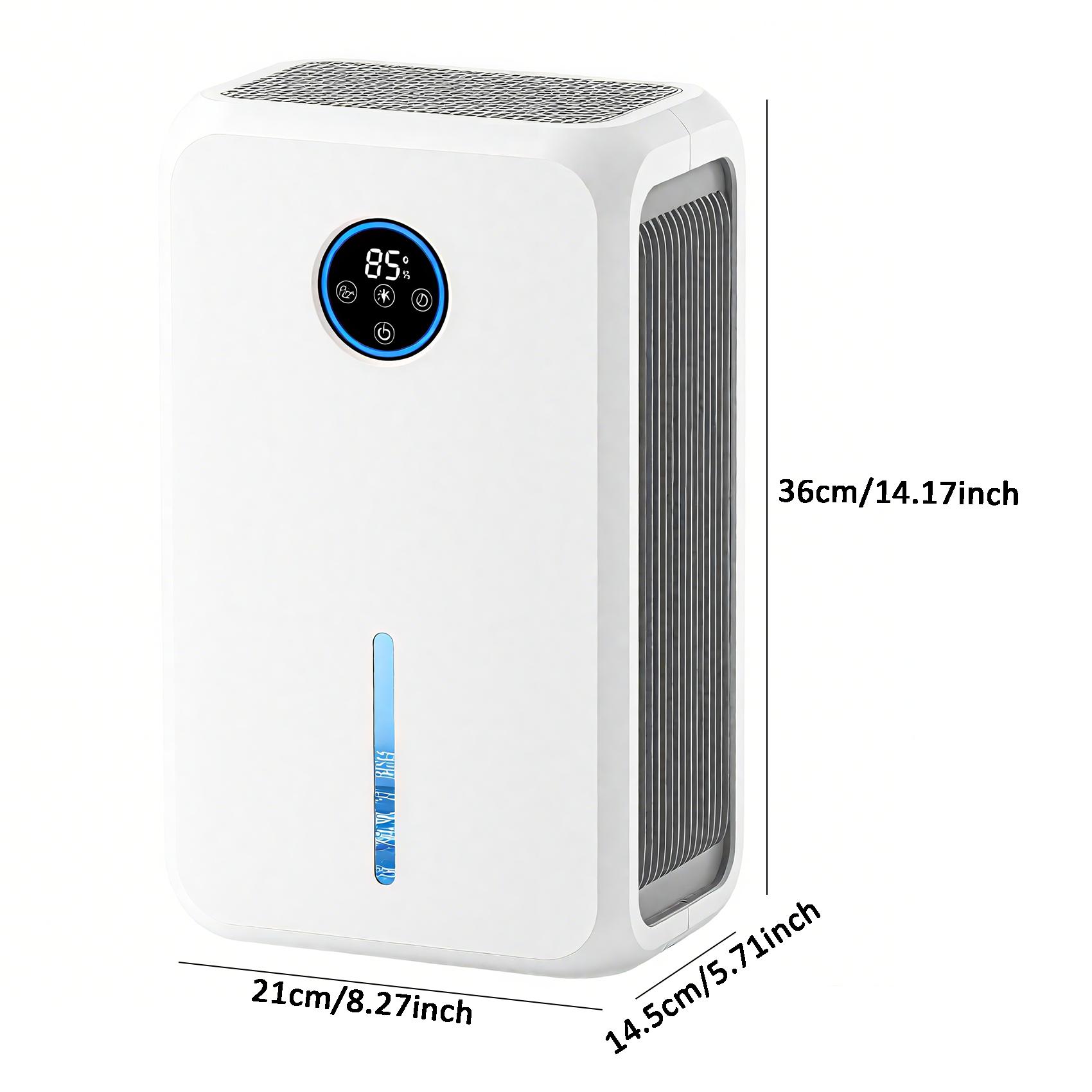 Dehumidifier for Home up to 1000 Sq.Ft, Quiet Portable Dehumidifier for Bedroom Basement Bathroom, Smart Auto Comfort Mode, Digital Display Humidity Control, Timer Function, Safe Energy Efficient Moisture Remover with Thermal Protection Dehumidifier for Home up to 1000 Sq.Ft, Quiet Portable Dehumidifier for Bedroom Basement Bathroom, Smart Auto Comfort Mode, Digital Display Humidity Control, Timer Function, Safe Energy Efficient Moisture Remover with Thermal Protection