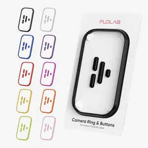 FLOLAB Camera Ring & Buttons Set for iPhone 17 Surtect Series FLOLAB Camera Ring & Buttons Set for iPhone 17 Surtect Series
