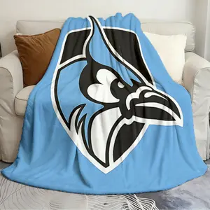 Cute and Practical Blanket The Blue Jays Johns Hopkins Durable and Spacious Quilts Great for bedroom beds sofas picnics and travel throws