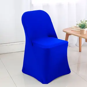 Premium Spandex (220 GSM) Folding Chair Cover - Royal Blue (1pc)