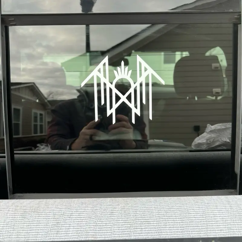 Sleep Token Car Sticker Vinyl - High-Quality Vinyl for Personalizing Your Vehicle - Ideal for Stylish Design Car Windshield - Pick Up Truck Side Decal