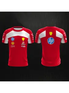 Quick Drying Outdoor Extreme Sports T-Shirt F1 HAMILTON 44, Men's Oversized Short Sleeve T-Shirt