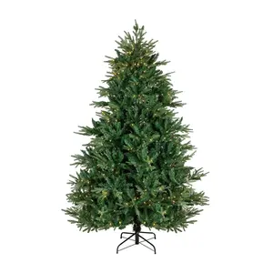 Northlight 7.5' Pre-Lit Juniper Pine Christmas Tree