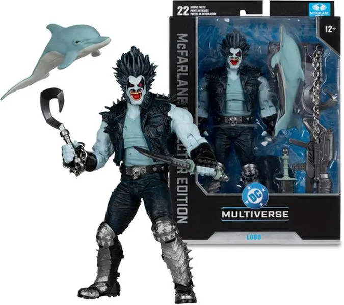 McFarlane Toys - DC Multiverse - McFarlane Collector Edition #58 - 7" Lobo (DC Classic) Action figurine/statue  [COLLECTIBLES] Action figurine/statue