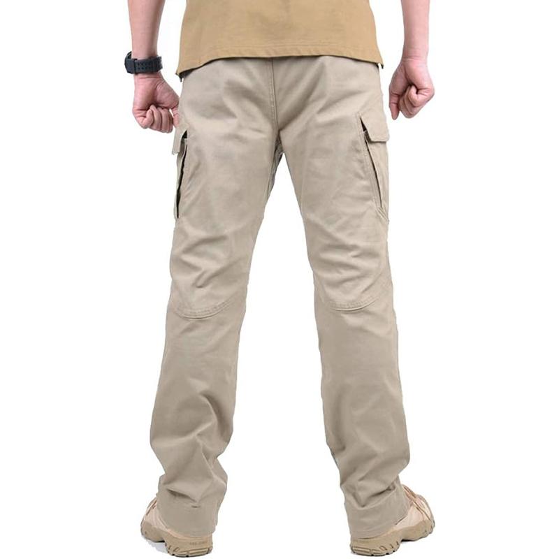 HOMUG Men's Lightweight Casual Work Pants, Men's Tactical  Mountaineering Pants, Durable Multi-Functional Pockets, Horse-Faced Cuffs, Suitable for Spring and Autumn Wear.