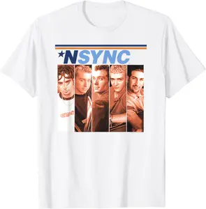 NSYNC Official 'NSYNC Debut Album Cover T-Shirt - Hannahcha Shop 23B0BKH9HKL6