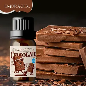10ML Chocolate Essential Oil, 1 Count Air Freshener, Long Lasting Fragrance Oil for DIY Soap & Candle & Bath, Home Fragrance for Living Room Bedroom, Healthcare