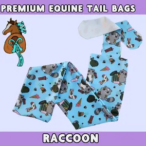 Raccoon Equine Tail Bag