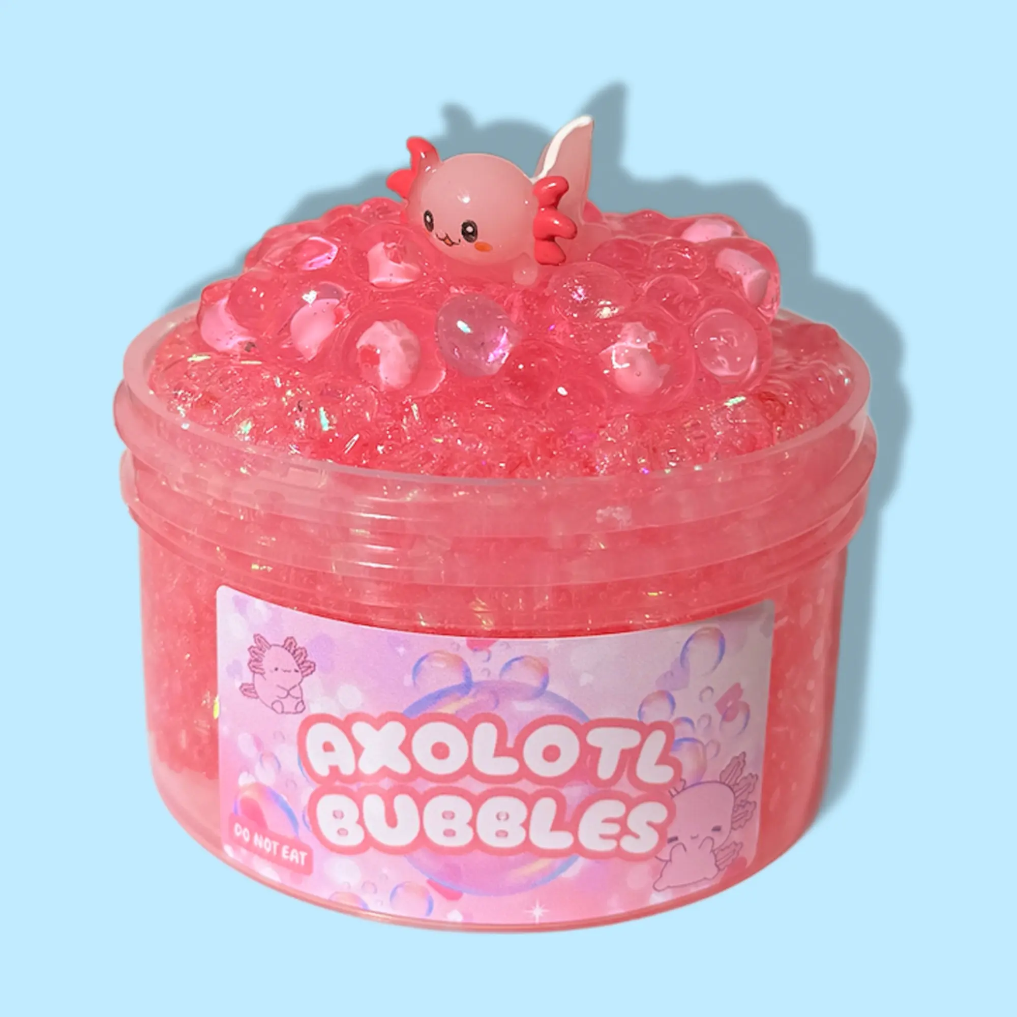 General Slime Slime Axolotl Bubbles Slime! Super Crunchy Slime! - TikTok Shop
