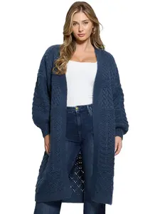 GUESS Female Eco Valeria Mixed Stitch Cardigan