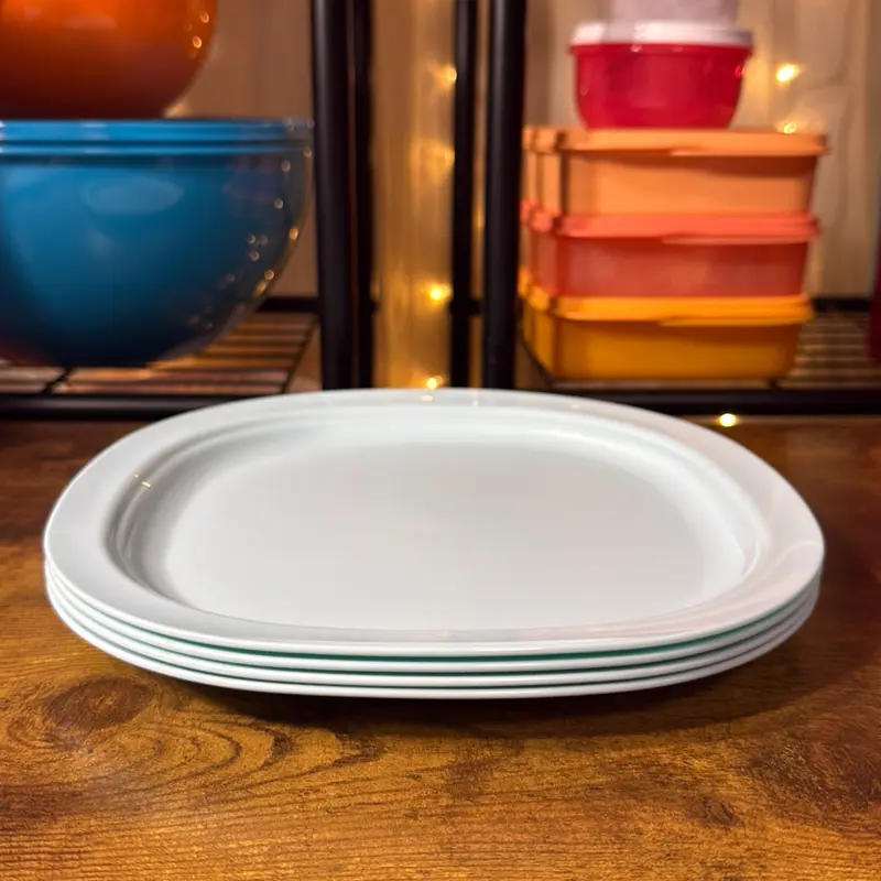 Tupperware Mexicana Plates Light Blue