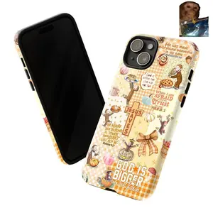 for iPhone 17.Jesus Curious Monkey Collage Phone Case for Christian, Bible Verse Adorable George Monkey Cover for iPhone SE to 16 Pro Max & Samsung S21 Ultra to S2 Compatible with Samsung Galaxy S25