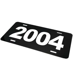 Year Plates - Placas de Año