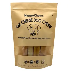 Happychews Large Yak cheese dog chew dogs Under 55lbs