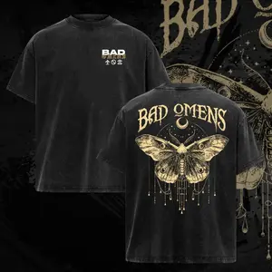 Bad Omens Band Shirt & Hoodie : Rock Apparel for Fans, metal band shirt, rock tour t-shirt, alternative band merch, trending t-shirt, 90s graphic tee, vintage graphic tee, grunge aesthetic shirt, classic rock merch