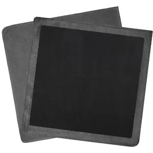 Clay Towel 2 Pack 12 x 12 Inch, Gray Clay Bar Towel for Auto Detailing Microfiber Car Cloth Cleaner Automotive for Car Detailing