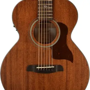 Sawtooth Mahogany Series Mini Jumbo Acoustic Electric Guitar with Mahogany Back and Sides