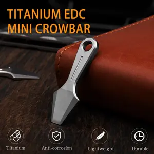Titanium Alloy Precision Pry Bar, Portable Edc Multi-Function Tool, Durable and Versatile, Ideal for Everyday Use