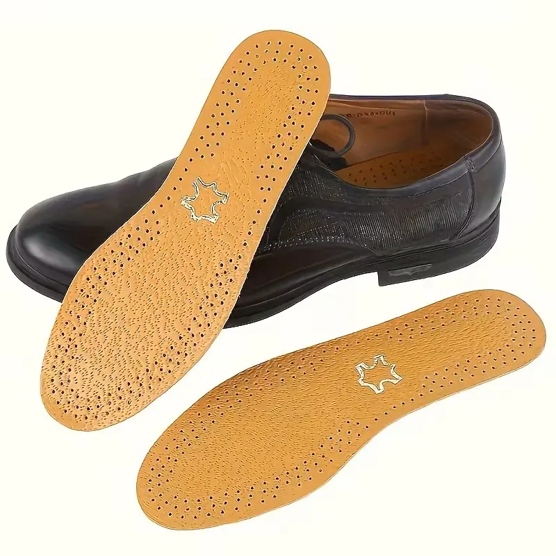 Thick Sport Insoles for Men & Women, Sweat Absorbing Shockproof Breathable Sole, Suitable for Various Shoe Types, Casual Sports Shoes, Breathable thickened sole